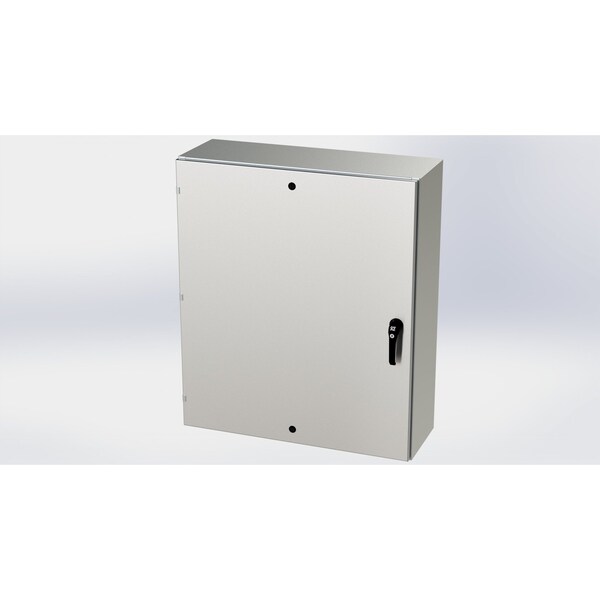 3 Point Latch with Padlock/Keylock Handle Electrical Enclosures, 42 in H, 12 in D, 36 in W